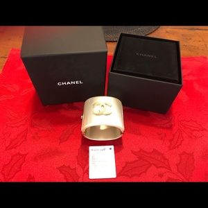 Authentic Chanel cuff bracelet